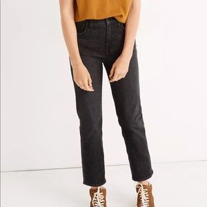 Madewell Perfect Vintage Crop Jean in Sumner Wash